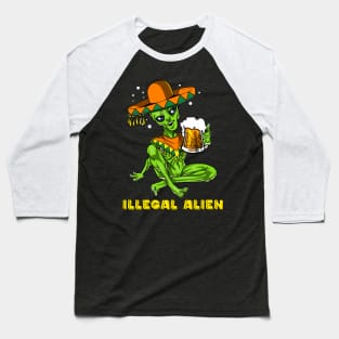 Illegal Alien Cinco de Mayo Fiesta Baseball T-Shirt
